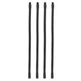 4 Pcs Gooseneck Lamp Hose Aluminium 10mm Caliber Flexible Table Desk Lamp Hose Lighting Fittings 35cm