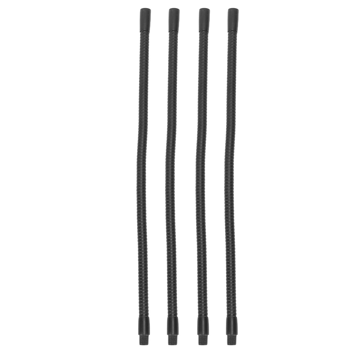 4 Pcs Gooseneck Lamp Hose Aluminium 10mm Caliber Flexible Table Desk Lamp Hose Lighting Fittings 35cm