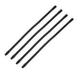 4 Pcs Gooseneck Lamp Hose Aluminium 10mm Caliber Flexible Table Desk Lamp Hose Lighting Fittings 35cm