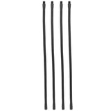 4 Pcs Gooseneck Lamp Hose Aluminium 10mm Caliber Flexible Table Desk Lamp Hose Lighting Fittings 45cm