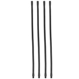 4 Pcs Gooseneck Lamp Hose Aluminium 10mm Caliber Flexible Table Desk Lamp Hose Lighting Fittings 45cm