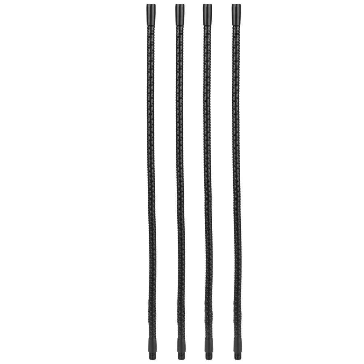4 Pcs Gooseneck Lamp Hose Aluminium 10mm Caliber Flexible Table Desk Lamp Hose Lighting Fittings 45cm