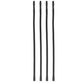 4 Pcs Gooseneck Lamp Hose Aluminium 10mm Caliber Flexible Table Desk Lamp Hose Lighting Fittings 45cm