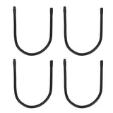 4 Pcs Gooseneck Lamp Hose Aluminium 10mm Caliber Flexible Table Desk Lamp Hose Lighting Fittings 45cm