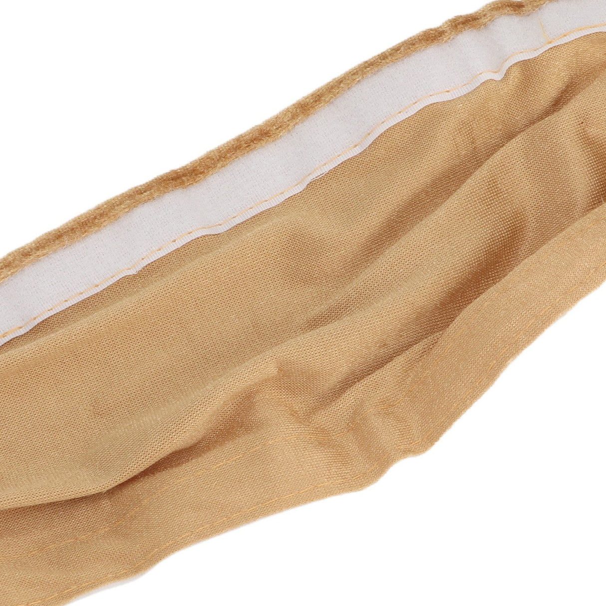 Cord and Chain Cover Flannel Hook and Loop Strip Close Chain Cover for Chandelier Lighting Wires Beige