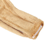 Cord and Chain Cover Flannel Hook and Loop Strip Close Chain Cover for Chandelier Lighting Wires Beige - Extra Image
