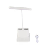 LED Table Lamp Eye Caring Bright 3 Color Modes Adjustable Brightness Rechargeable Reading Lamp for Bedroom Bedside