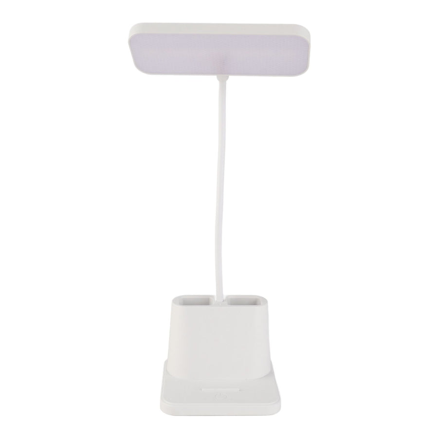 LED Table Lamp Eye Caring Bright 3 Color Modes Adjustable Brightness Rechargeable Reading Lamp for Bedroom Bedside
