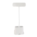 LED Table Lamp Eye Caring Bright 3 Color Modes Adjustable Brightness Rechargeable Reading Lamp for Bedroom Bedside