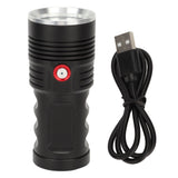 Rechargeable Flashlight Aluminum Alloy Ultra Bright Handheld Waterproof LED Emergency Flashlight for Outdoor Use