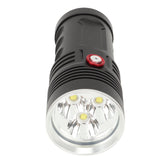 Rechargeable Flashlight Aluminum Alloy Ultra Bright Handheld Waterproof LED Emergency Flashlight for Outdoor Use