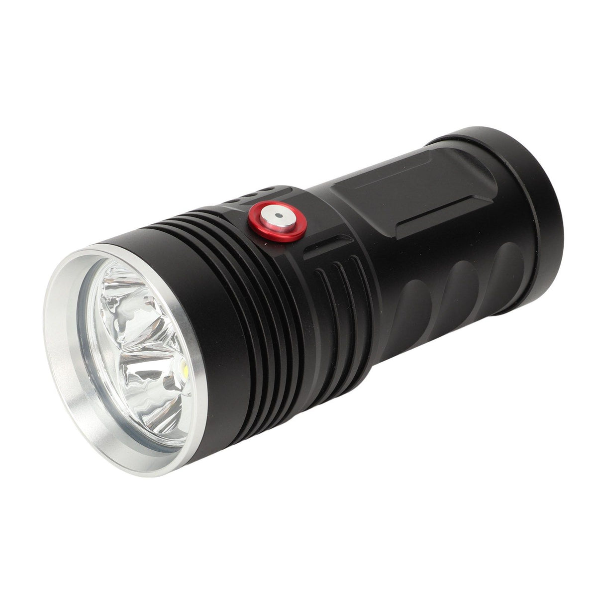 Rechargeable Flashlight Aluminum Alloy Ultra Bright Handheld Waterproof LED Emergency Flashlight for Outdoor Use