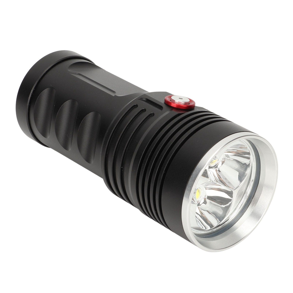 Rechargeable Flashlight Aluminum Alloy Ultra Bright Handheld Waterproof LED Emergency Flashlight for Outdoor Use