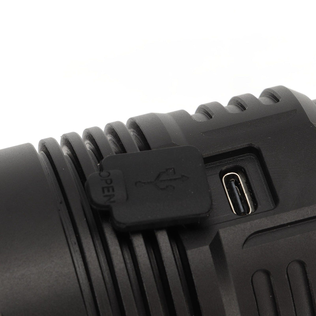 Rechargeable Flashlight Aluminum Alloy Ultra Bright Handheld Waterproof LED Emergency Flashlight for Outdoor Use