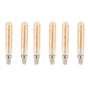 2 PCS E14 LED Light Bulb 3w Golden Tubular Bulb for Pendant Wall Scones Tube Light Bulbs Desk Lamp 220‑240v