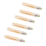 2 PCS E14 LED Light Bulb 3w Golden Tubular Bulb for Pendant Wall Scones Tube Light Bulbs Desk Lamp 220‑240v