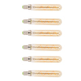 2 PCS E14 LED Light Bulb 3w Golden Tubular Bulb for Pendant Wall Scones Tube Light Bulbs Desk Lamp 220‑240v - Low Angle