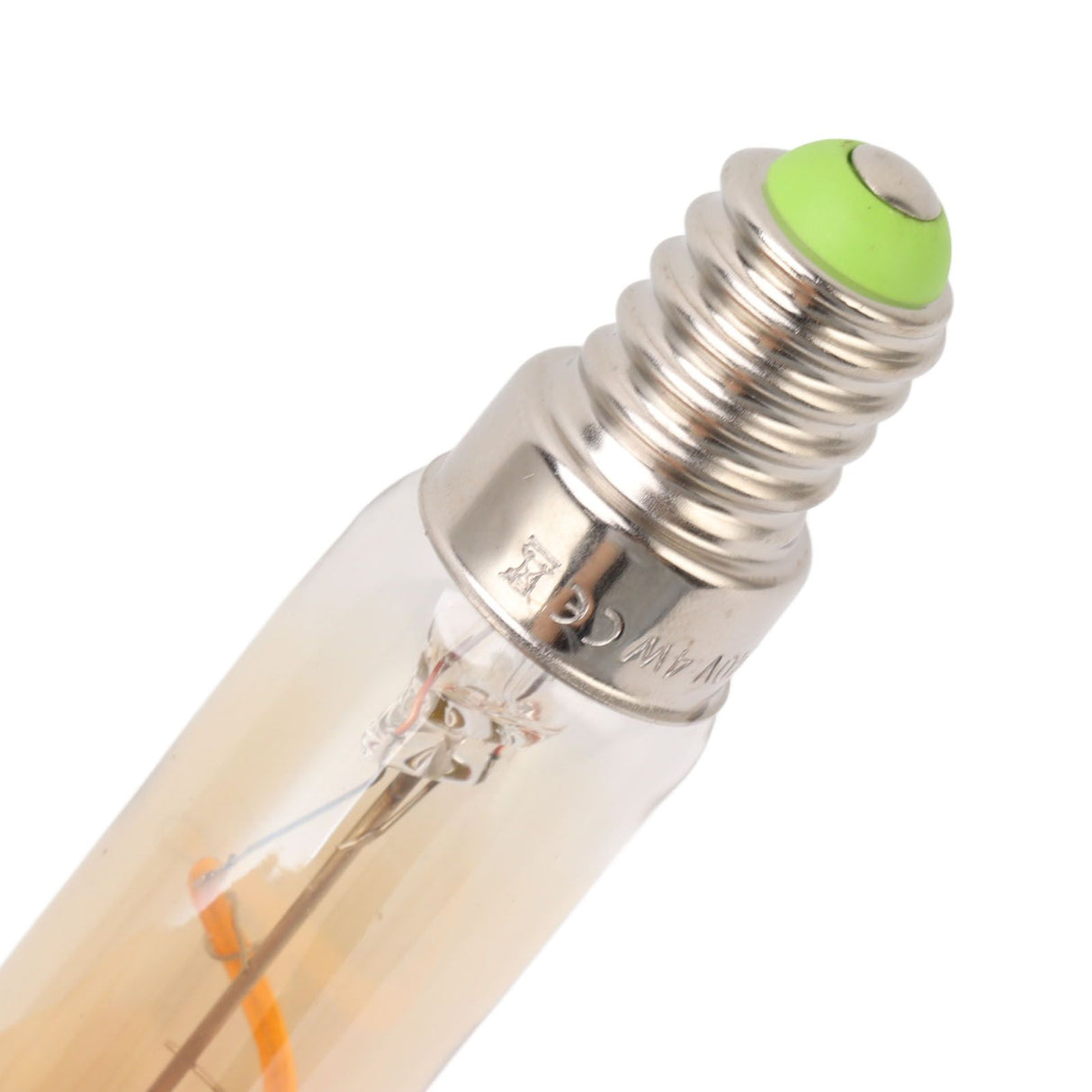 2 PCS E14 LED Light Bulb 3w Golden Tubular Bulb for Pendant Wall Scones Tube Light Bulbs Desk Lamp 220‑240v