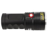 Black Light Flashlight Super Bright IPX45 Waterproof USB Rechargeable 365nm UV Flashlight for Cat Moss Money Detection