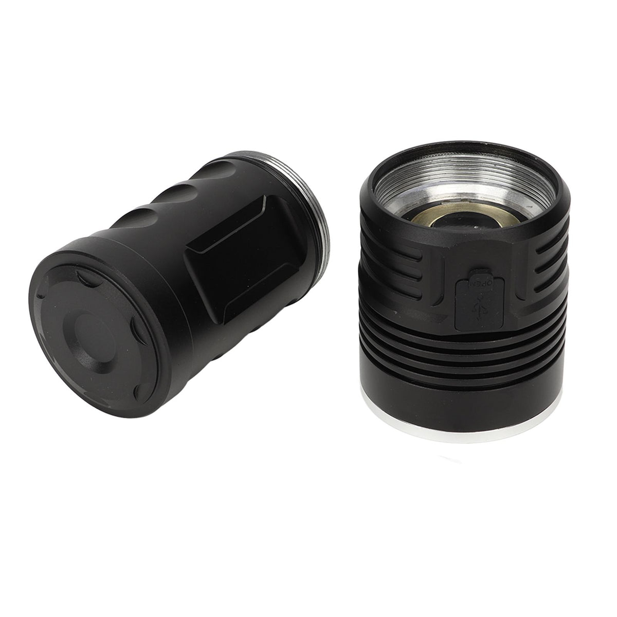 Black Light Flashlight Super Bright IPX45 Waterproof USB Rechargeable 365nm UV Flashlight for Cat Moss Money Detection