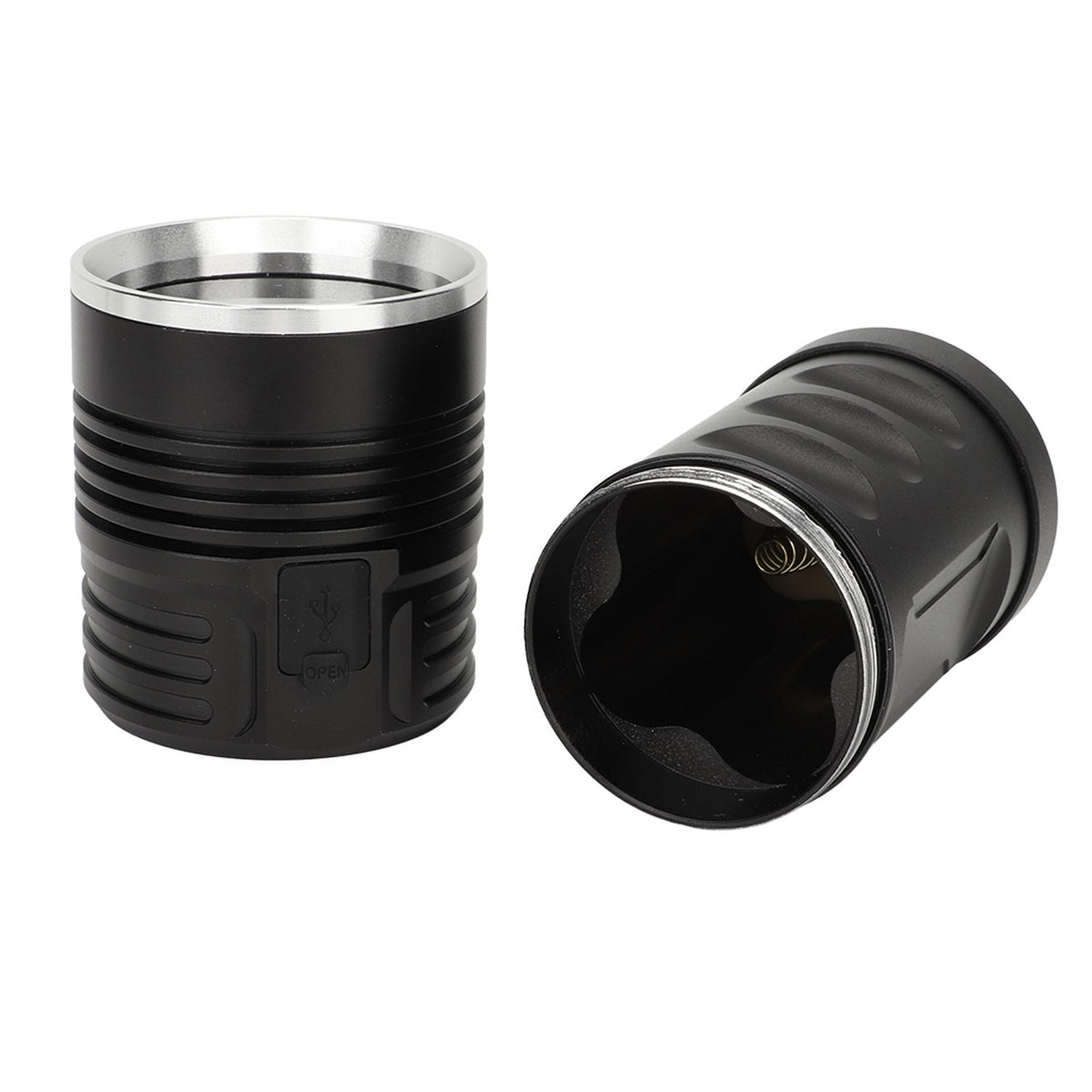 Black Light Flashlight Super Bright IPX45 Waterproof USB Rechargeable 365nm UV Flashlight for Cat Moss Money Detection