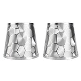 2Pcs Dustproo E14 Bulb Lamp Holder Lampshade Modern Simple Style Table Lamp Shade