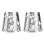 2Pcs Dustproo E14 Bulb Lamp Holder Lampshade Modern Simple Style Table Lamp Shade