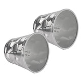 2Pcs Dustproo E14 Bulb Lamp Holder Lampshade Modern Simple Style Table Lamp Shade