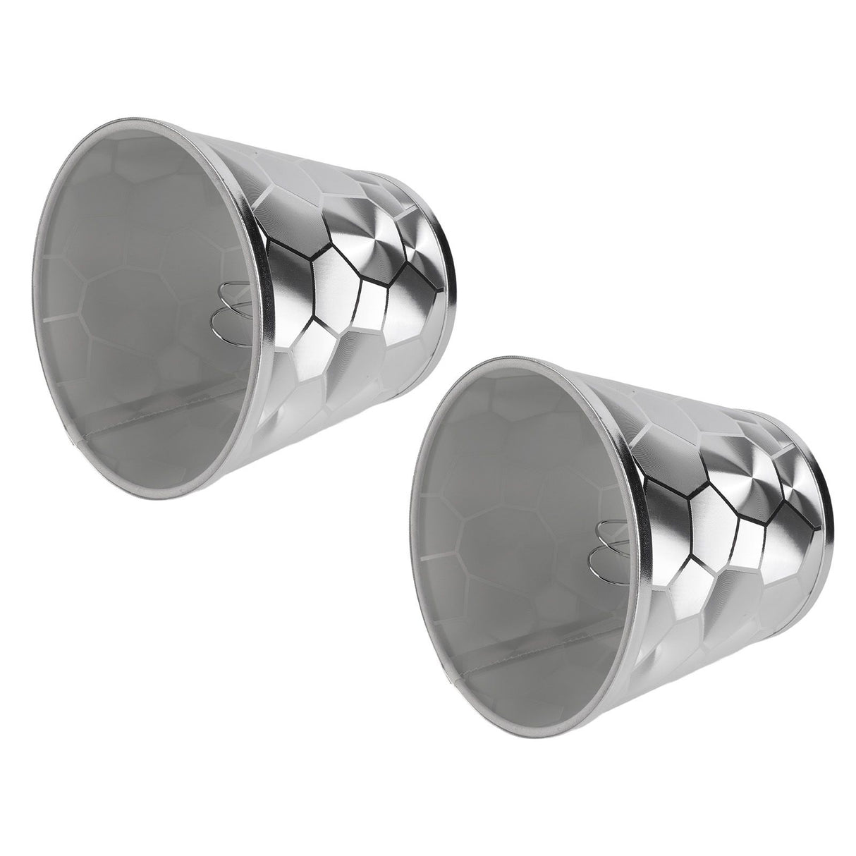 2Pcs Dustproo E14 Bulb Lamp Holder Lampshade Modern Simple Style Table Lamp Shade