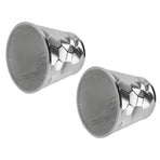 2Pcs Dustproo E14 Bulb Lamp Holder Lampshade Modern Simple Style Table Lamp Shade