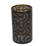Windmill Shadow Metal Lamp Shades Hollow Carved Lampshade Modern Style Detachable Hollow Lampshade For E27 E26 Lamp Holder