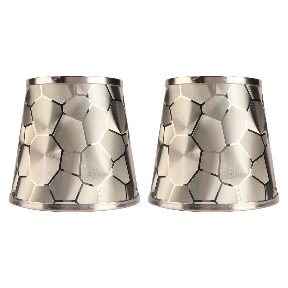 2PCS Drum Lamp Shade E14 PVC Modern Decorative Small Barrel Lampshade Cover for Table Wall Ceiling Lamp