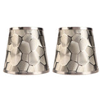 2PCS Drum Lamp Shade E14 PVC Modern Decorative Small Barrel Lampshade Cover for Table Wall Ceiling Lamp