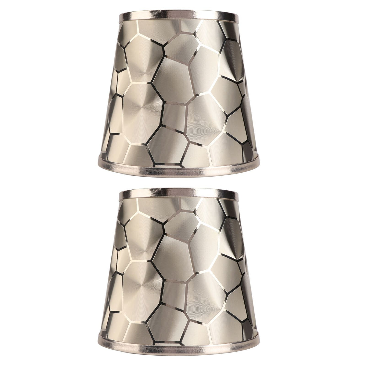 2PCS Drum Lamp Shade E14 PVC Modern Decorative Small Barrel Lampshade Cover for Table Wall Ceiling Lamp
