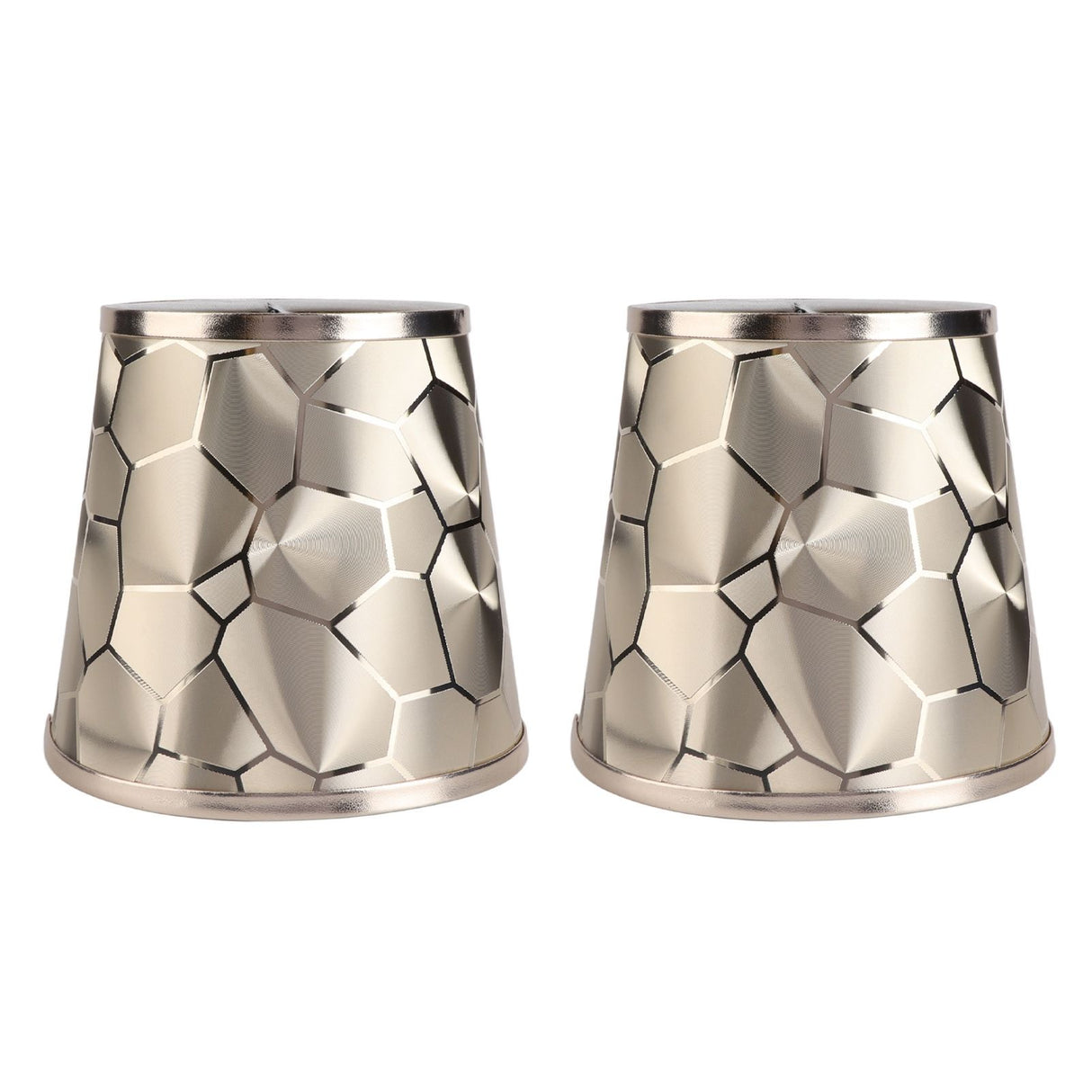 2PCS Drum Lamp Shade E14 PVC Modern Decorative Small Barrel Lampshade Cover for Table Wall Ceiling Lamp