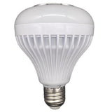 Bluetooth Music Bulb Plastic RGB Multi Color Adjustable Wireless Smart Light Bulb for Bars Restaurants 12W