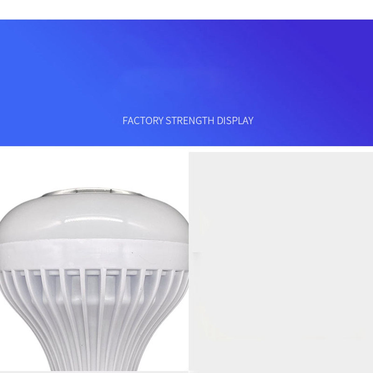 Bluetooth Music Bulb Plastic RGB Multi Color Adjustable Wireless Smart Light Bulb for Bars Restaurants 12W