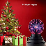 3 Inch Magic Plasma Ball Lamp Touch Sensitive Plasma Ball Light for Parties Decorations Prop Home