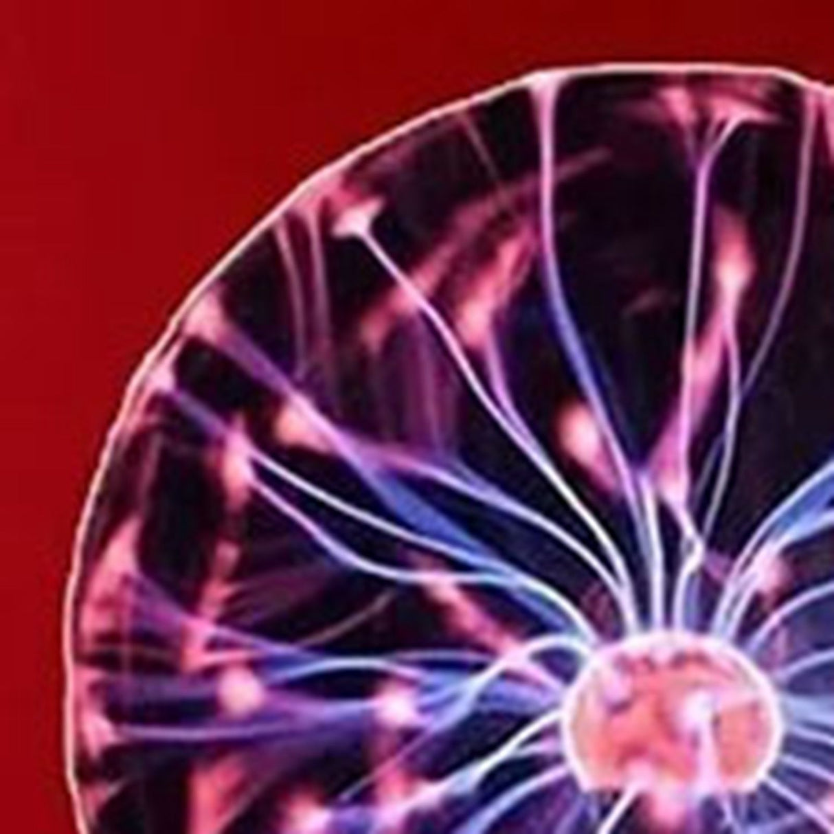 3 Inch Magic Plasma Ball Lamp Touch Sensitive Plasma Ball Light for Parties Decorations Prop Home