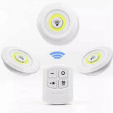COB Smart Wireless Remote Control Night Light Decorative Kitchen Closet Staircase Aisle Bathroom Lighting Mini Touch LED Light with Remote Control - Extra Image