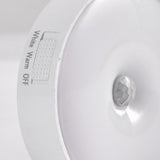 4Pcs Motion Sensor Night Light Rechargeable LED Lamp Auto On Off Warm White Lighting for Home