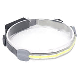 COB Headlamp Super Bright 4 Modes IPX4 Waterproof Rechargeable Head Light for Running Hiking Fishing