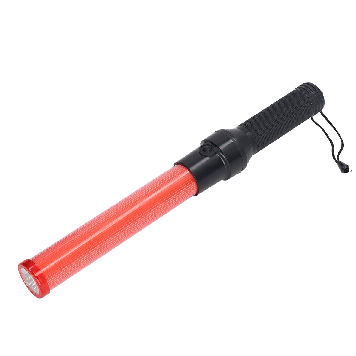 16in Traffic Baton LED Light High Visibility Durable Portable Traffic Control Wand for Parking Car Directing Red