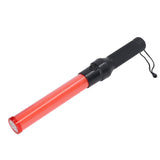 16in Traffic Baton LED Light High Visibility Durable Portable Traffic Control Wand for Parking Car Directing Red