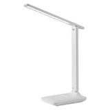 LED Reading Lamp Plastic Eye Protection USB Charging Desk Light for Bedroom Study 10W 5V/1A - Front View