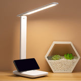LED Reading Lamp Plastic Eye Protection USB Charging Desk Light for Bedroom Study 10W 5V/1A