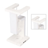 Magnetic Levitation Night Light 3 Gears Touching Switch LED Table Lamp with Phone Wireless Charging White
