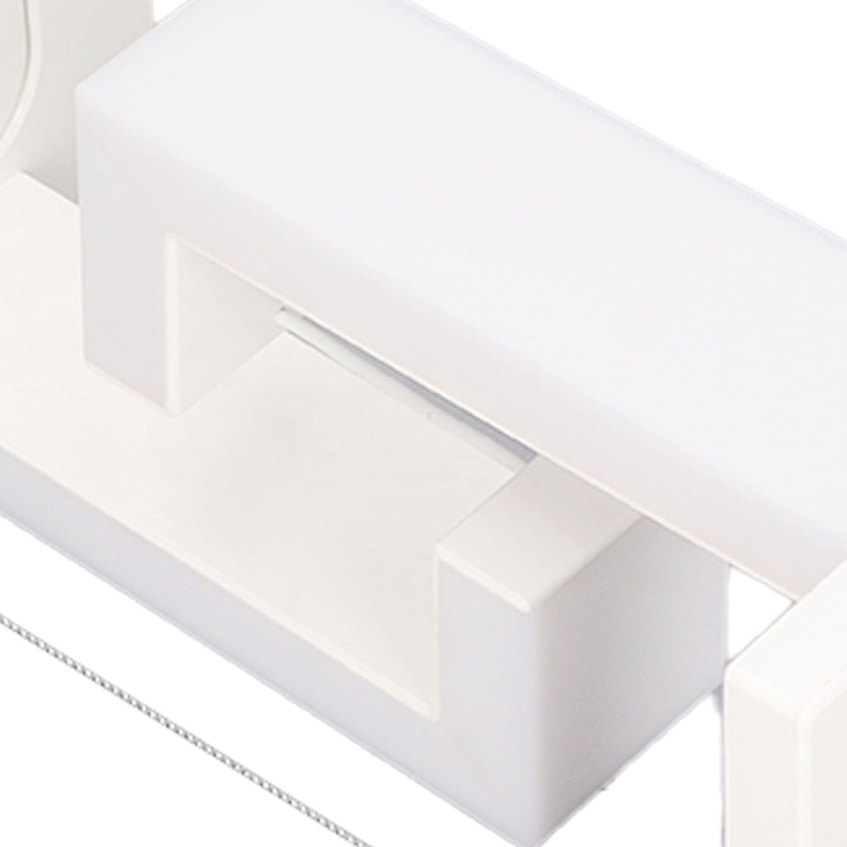 Magnetic Levitation Night Light 3 Gears Touching Switch LED Table Lamp with Phone Wireless Charging White