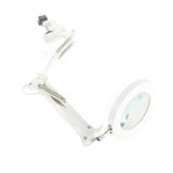 Magnifying Desk Lamp 5X Magnification 72 LED Beads 3 Light Modes Dimmable Lighted Magnifying Glass for Family Office