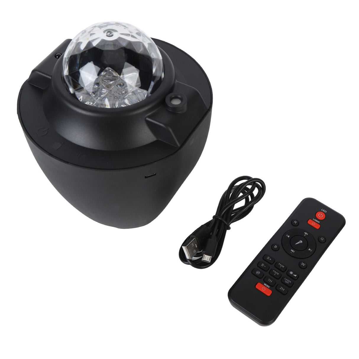 Star Projector Night Light 3 Colors Brightness Modes Music Adjustable Bluetooth Speaker LED Star Night Light 5V